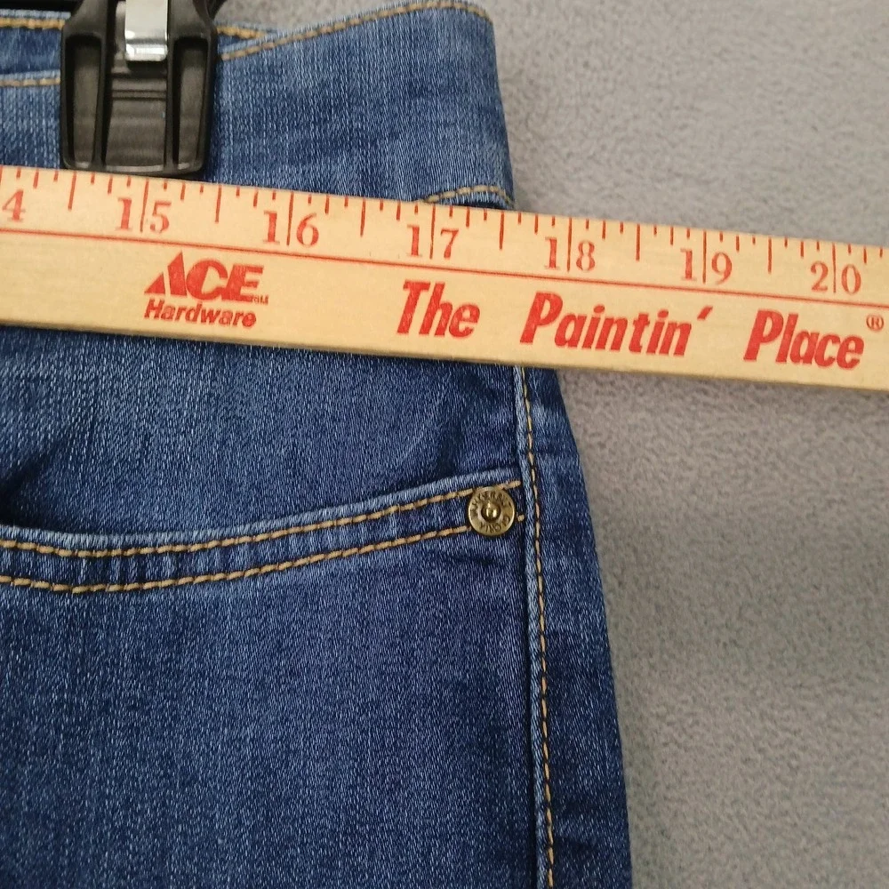 Gloria Vanderbilt Slimming Effect Jeans Womens 14 Blue Denim Stretch Slim Fit